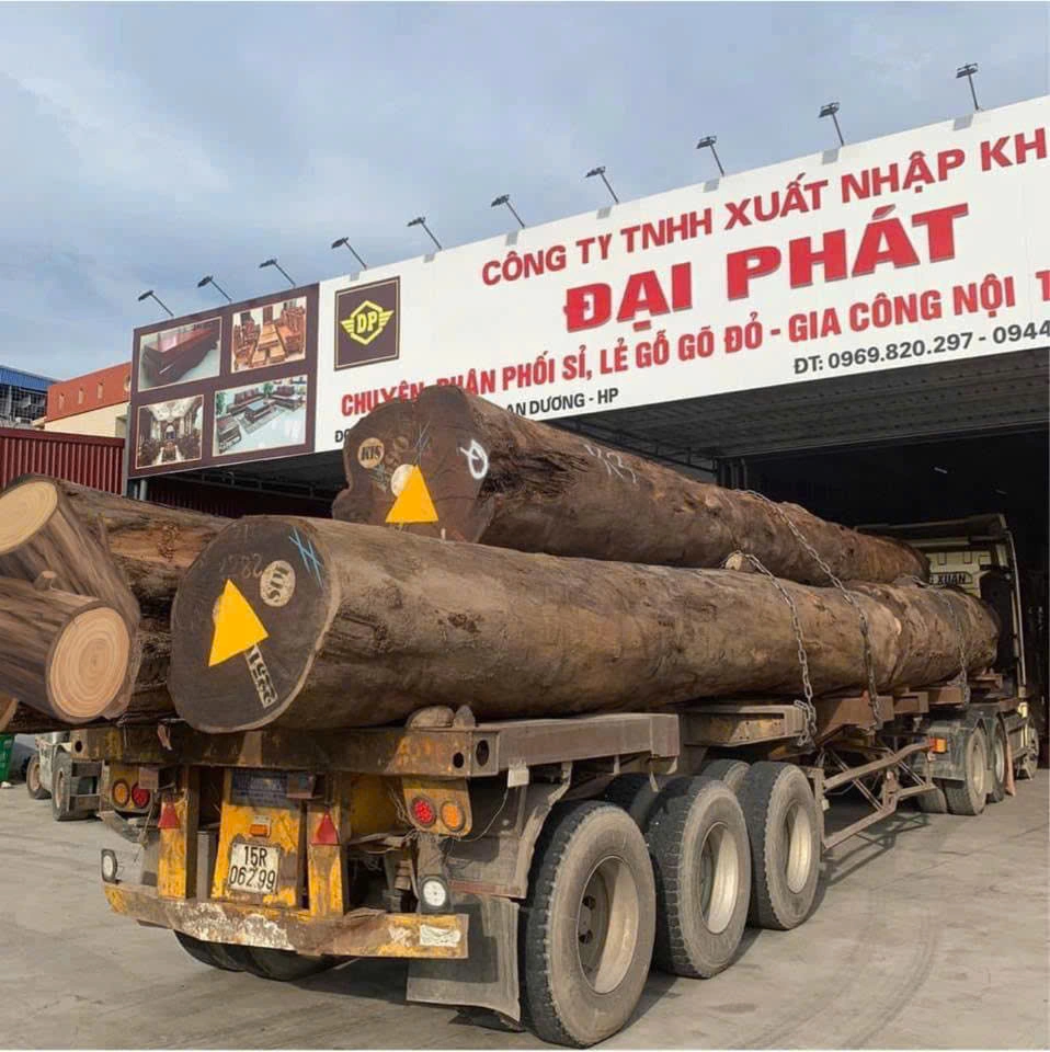 Gỗ lim tròn 2